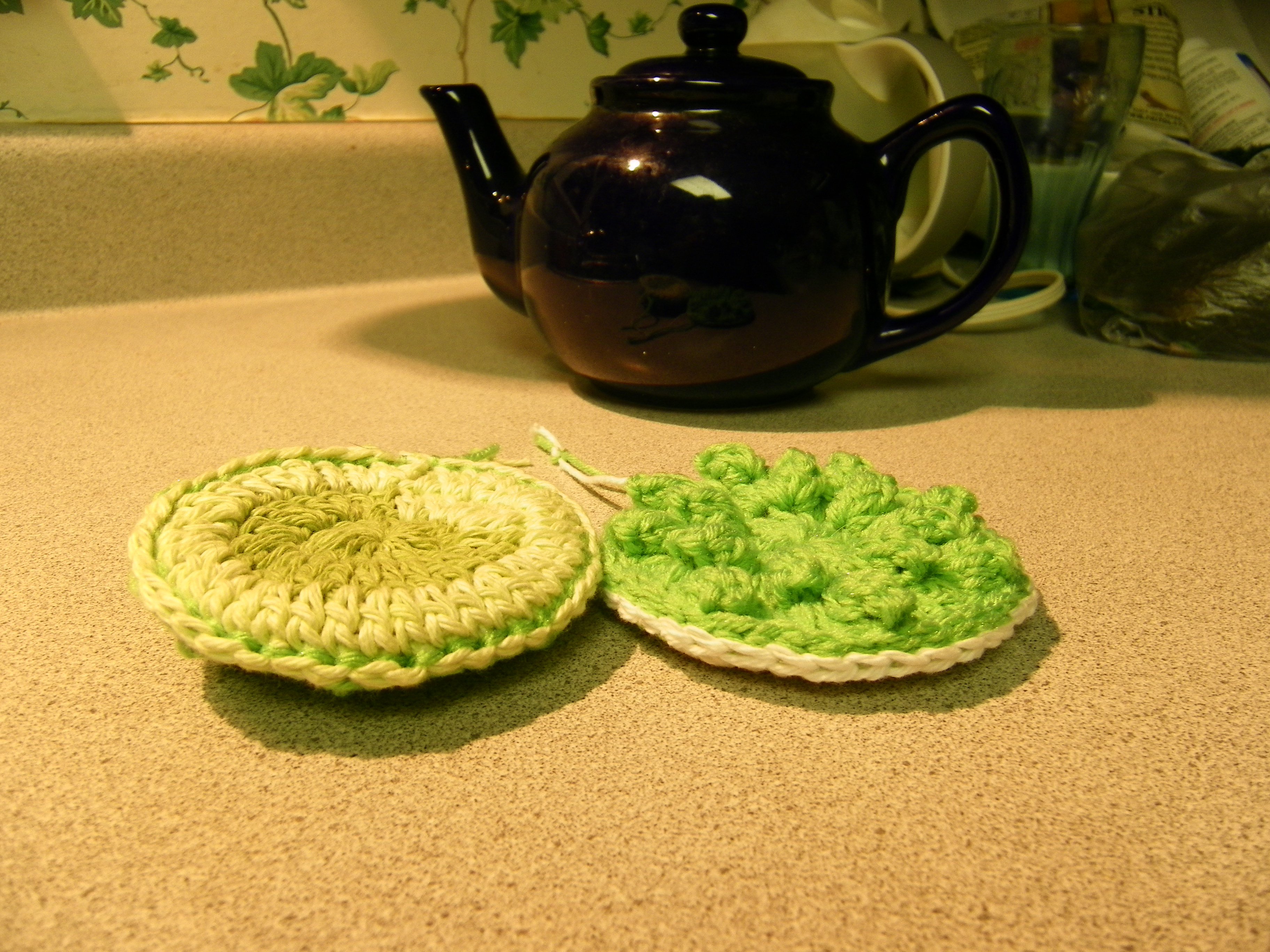 crochet pot scrubber on Etsy, a
 global handmade and vintage